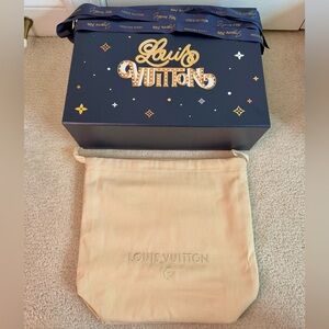 Authentic Louis Vuitton Holiday 2024 Limited edition gift box, dust bag, ribbon